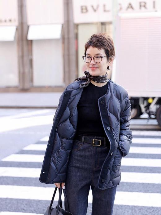 Martine Wester 女式无胆防绒轻量无领鹅绒服11382152 商品图7