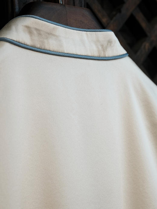 盛唐牡丹|绒花款真丝手绣花瓣领马甲 商品图11