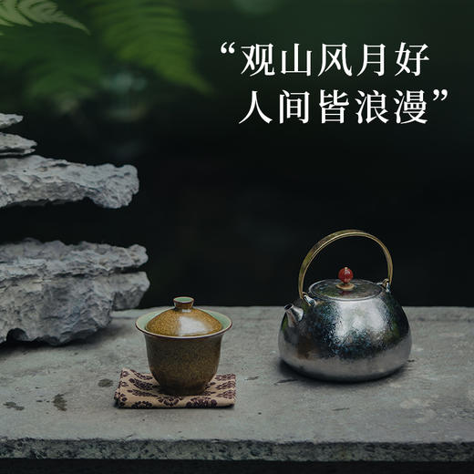 博友制钛望月/观山提梁钛壶 喊亲友围炉煮茶去 商品图7