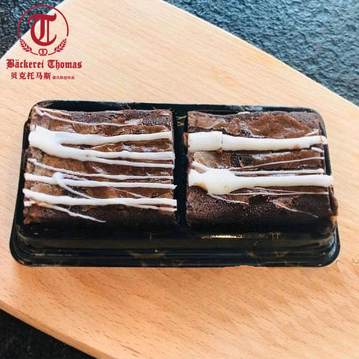 8411布朗尼 Brownie100g制作零添加黑巧克力蛋糕下午茶糕点面包 商品图1