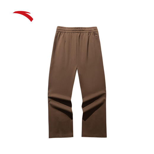 安踏（ANTA）自由裤丨休闲长裤女士冬季新款宽松直筒针织阔腿裤162518307 商品图4