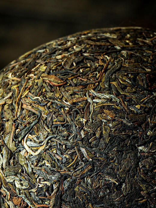 困鹿山龙团贡茶【五色贡茶】2024年困鹿山26号茶农家古树茶，非遗传承人王天老师亲制普洱贡茶，收藏规格：2500g/1500g/500g/125g/46.875g各一团 商品图7