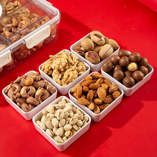 【精致礼盒  用心定制】日月山海坚果礼盒（6种坚果1350g） 商品图0