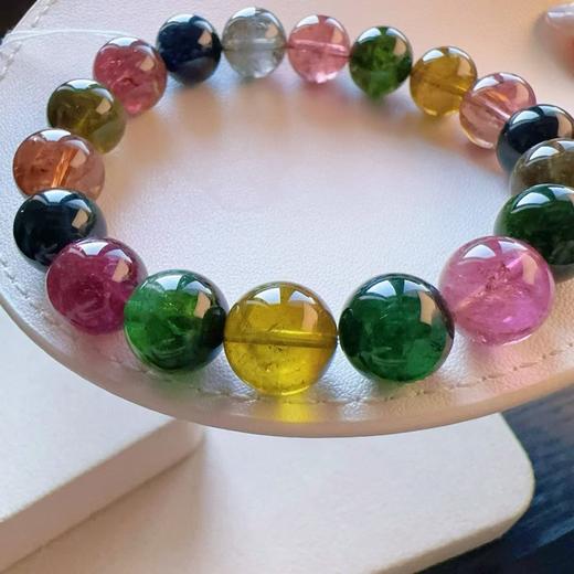 11mm-12mm单圈老矿碧玺手串 商品图0