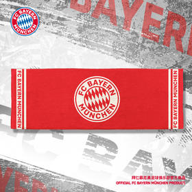 【官方正版】拜仁慕尼黑足球俱乐部｜简约队徽运动百搭便携清爽毛巾