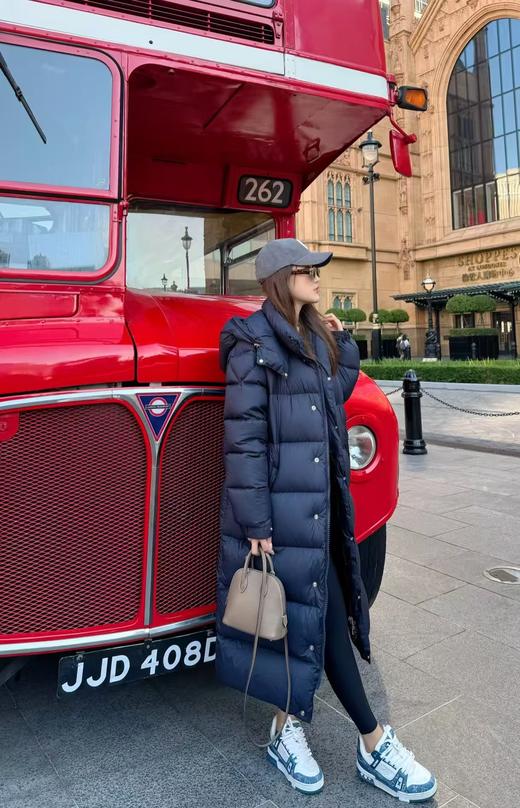 稀缺可遇不可求蒙口Maya长款鹅绒羽绒服男女同款 商品图4