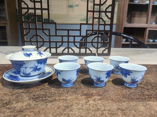 柴窑青花连年有余套系 商品图0