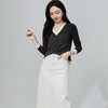 【高货xg】全新升级【铂金会员165/天猫229/差价64】(70648) 洛诗琳假两件针织上衣2025春季新款设计感V领针织开衫女 商品缩略图3