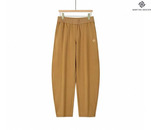 Martine Wester 女士天鹅绒松紧腰长裤11413939 精选天鹅绒针织面料 商品图3