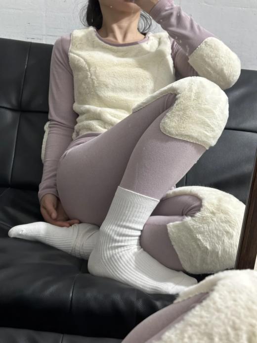 <曾小咸推荐>  德绒保暖加绒内衣套装  商品图3