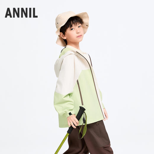 男童梭织风衣外套春季新款安奈儿童装实体店同款AB515508 商品图1