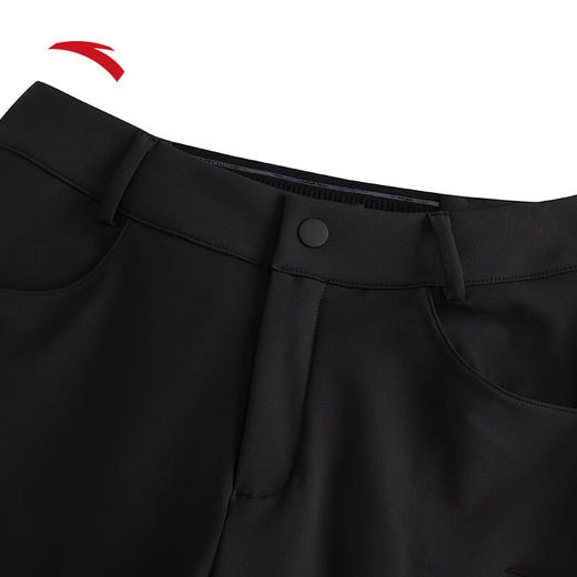 安踏（ANTA）高腰长裤 女士冬季新款加绒新款弹力休闲运动裤直筒裤子162517503 商品图2