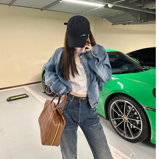 ROMI STUDIO【高品质】百搭美式休闲复古牛仔蓝外套 N3550 商品图0
