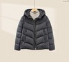Martine Wester  女进口15D超细超高密度羽绒面料明拉链连帽鹅绒服11383856 商品缩略图3