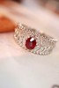 0.57ct刻面红宝石戒指 商品缩略图1