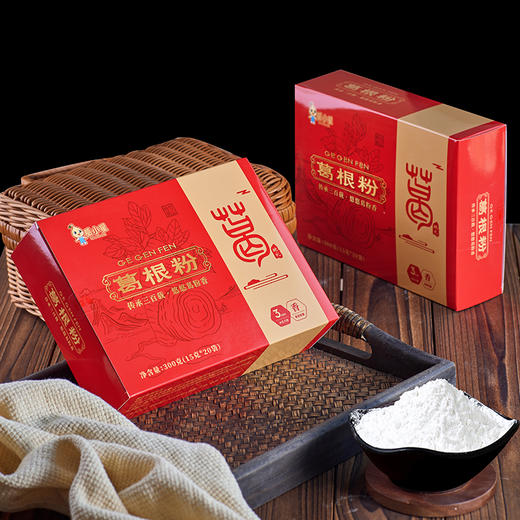 葛小星葛粉 佛冈特产葛根粉礼盒装 300g（15g*20袋）独立小包装 带冲泡教程，味道清香回甘回甜 商品图4