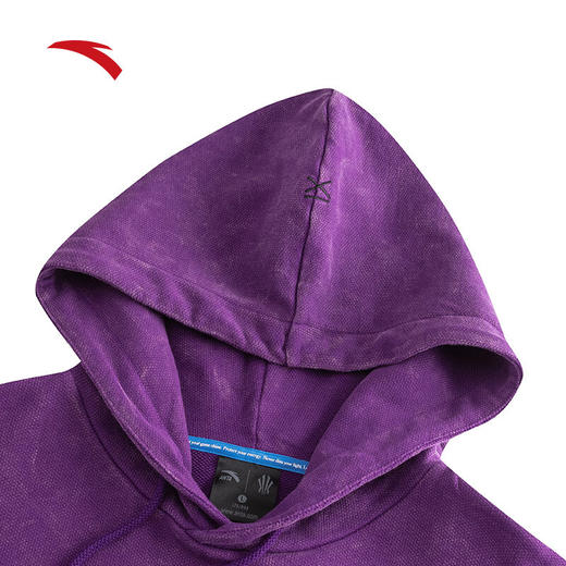 安踏（ANTA）凯里·欧文系列丨连帽卫衣男女篮球系列运动套头衫上衣172511702 商品图2