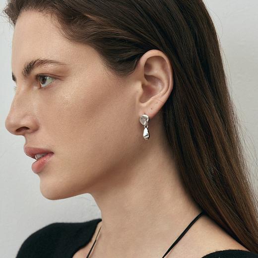 MONSECRET 水滴印记耳坠 商品图0
