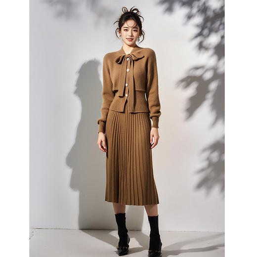 奢姿2025年春季新款大码女装优雅气质套装胖妹妹温柔风休闲两件套9844969155 商品图3
