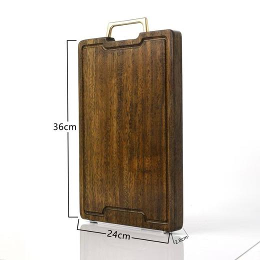 禾木源黑金檀木抗菌防霉 家用实木专用菜板 商品图6