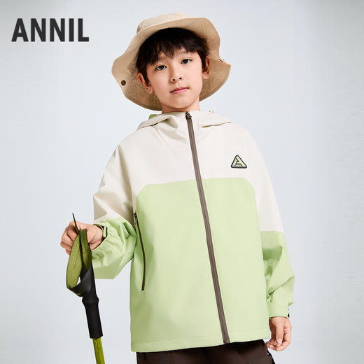 男童梭织风衣外套春季新款安奈儿童装实体店同款AB515508 商品图2