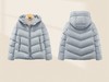 Martine Wester  女进口15D超细超高密度羽绒面料明拉链连帽鹅绒服11383856 商品缩略图4