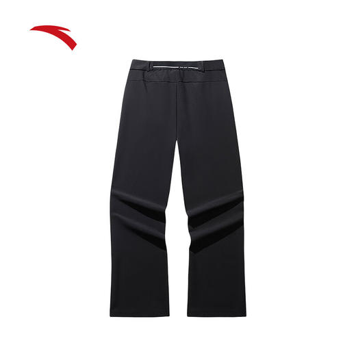 安踏（ANTA）高腰长裤 女士冬季新款加绒新款弹力休闲运动裤直筒裤子162517503 商品图1