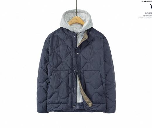 Martine Wester男密可柔轻量面料无领鹅绒服11083816 商品图4