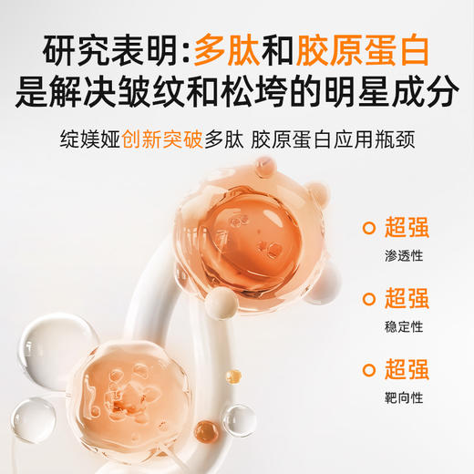 绽媄娅丰盈紧致淡纹贴骨pro面霜滋润保湿抗皱舒缓精华霜 商品图1