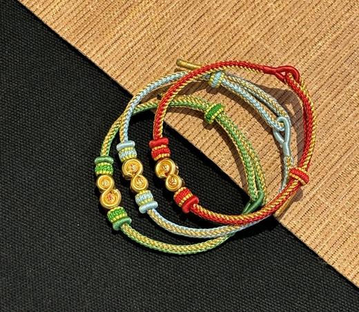 北高峰财缘阁 灵蛇手绳 蛇年戴灵蛇手绳，富贵吉祥，灵蛇缠绕，寓意八方来财 商品图8