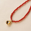 含晖· 招财小金贝红玛瑙珠串手链 商品缩略图2