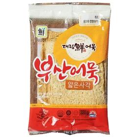 大林鲜釜山鱼饼薄片四角320g대림선 부산어묵 얇은사각