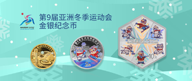 第9届亚洲冬季运动会金银纪念币
