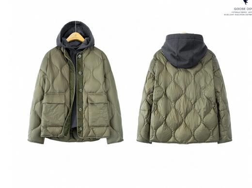 Martine Wester 女式无胆防绒轻量无领鹅绒服11382152 商品图3