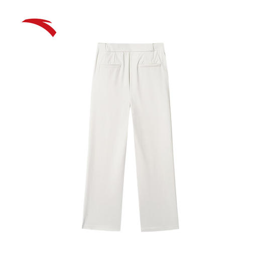 安踏（ANTA）高腰运动长裤女士冬季新款直筒显瘦休闲裤阔腿裤子162517508 商品图4