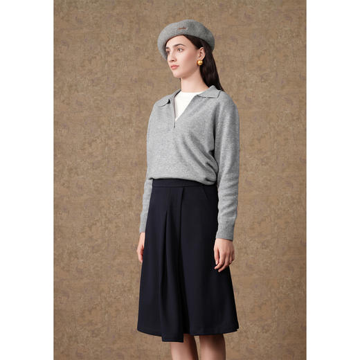 乔万尼秋冬新款半身裙半裙舒适显瘦伞裙EI4D503 商品图1