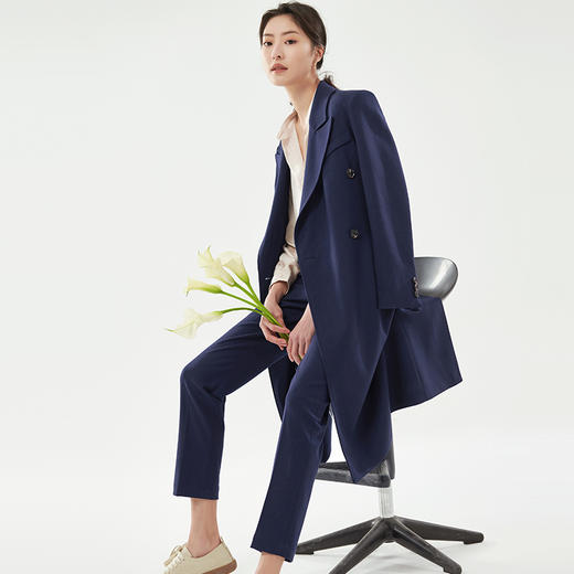 IN AND ON 高级气质羊毛西装大衣 22411 商品图2