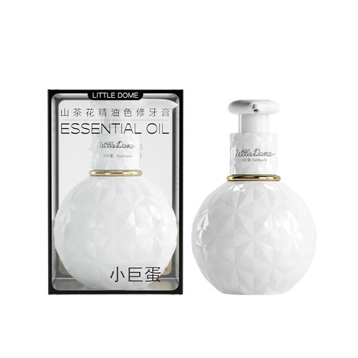 小巨蛋 山茶花精油色修牙膏180g*2瓶  去渍修色修护润龈[福利品] 商品图0