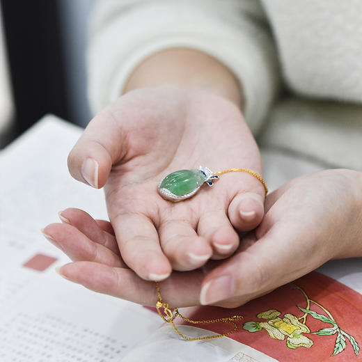 翡翠福瓜吊坠【现货仅1枚】 商品图3