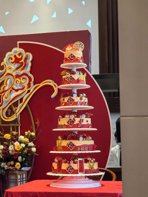 6层祝寿蛋糕 商品图0