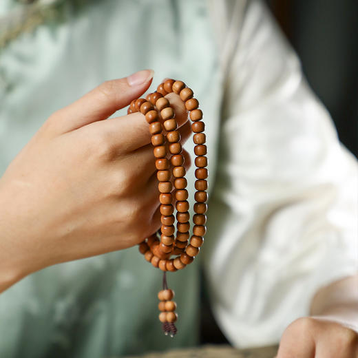 保真正品【印度老山檀手串】奶香四溢 商品图2