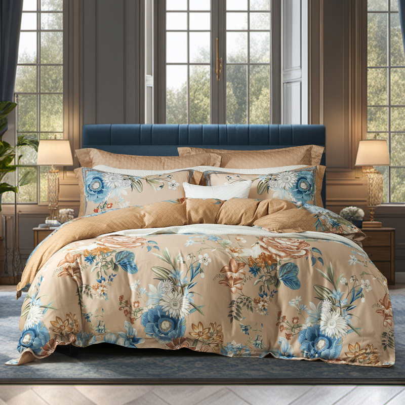 富安娜   纯棉四件套  瑞玉堂