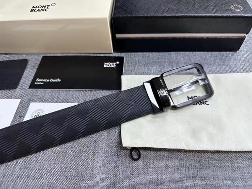 年终重磅 万宝龙风尚系列男士牛皮腰封，货号130587，官价3300+ 商品图3