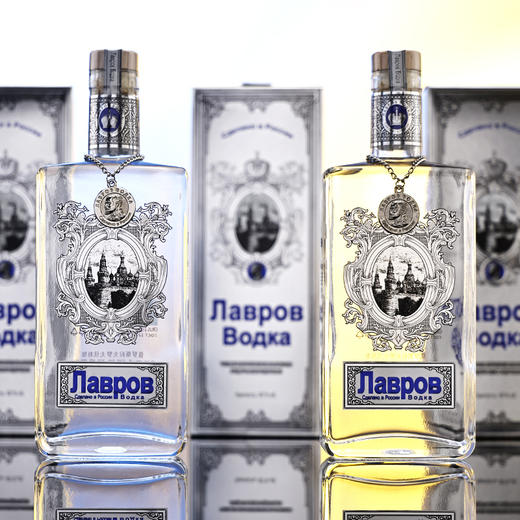 拉夫罗夫 伏特加 俄罗斯原瓶进口 40度 750ml 蒸馏酒 洋酒 750mL 6瓶 整箱装 商品图4