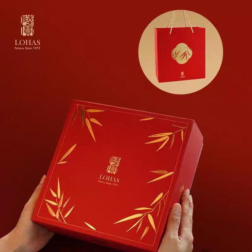 【彼达思】 陆宝新年礼 富竹年年茶组 壶1大杯1小杯2活水球1 商品图4