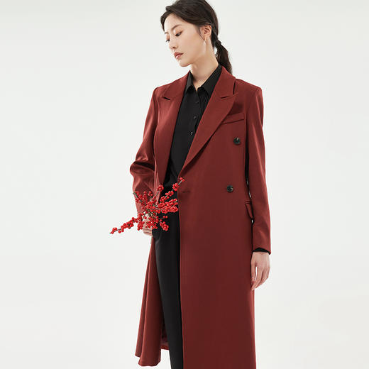 IN AND ON 高级气质羊毛西装大衣 22411 商品图1