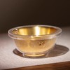 朱炳仁铜 五福金碗 中式儿童福字白铜碗满月礼 商品缩略图2