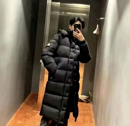 稀缺可遇不可求蒙口Maya长款鹅绒羽绒服男女同款 商品图10