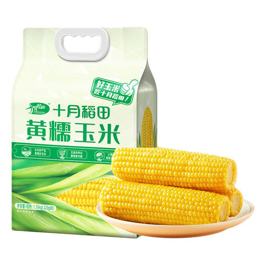 十月稻田黄糯玉米3.52斤 商品图0