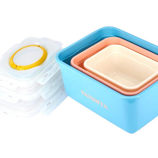 多样屋缤纷便捷收纳箱3件套 TA11-0025BP 商品图2